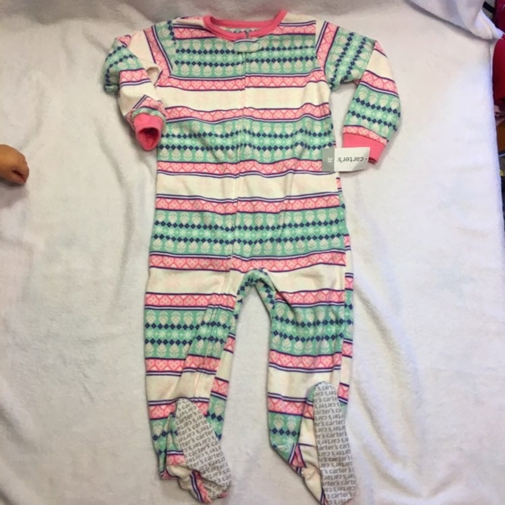 New carters fleece footies‎ 3T